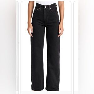 Levi high rise wide pant Jean